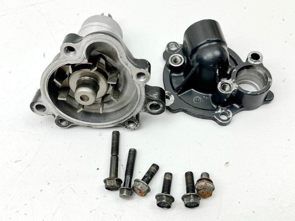 KAWASAKI EL 250 B Eliminator Wasserpumpe Motordeckel Flügelrad Deckel für Motor