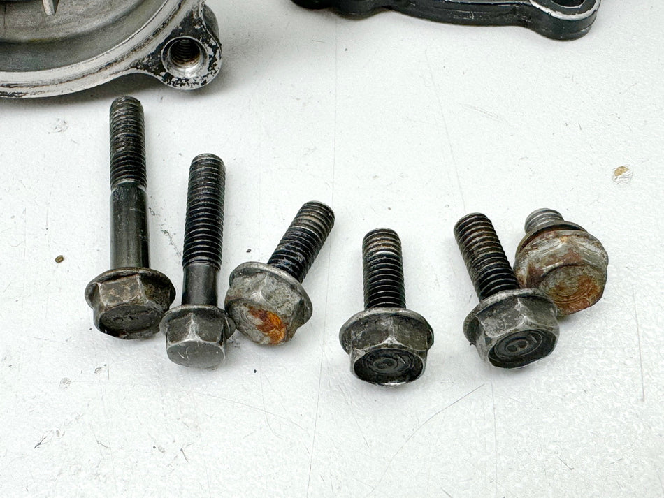 KAWASAKI EL 250 B Eliminator Wasserpumpe Motordeckel Flügelrad Deckel für Motor