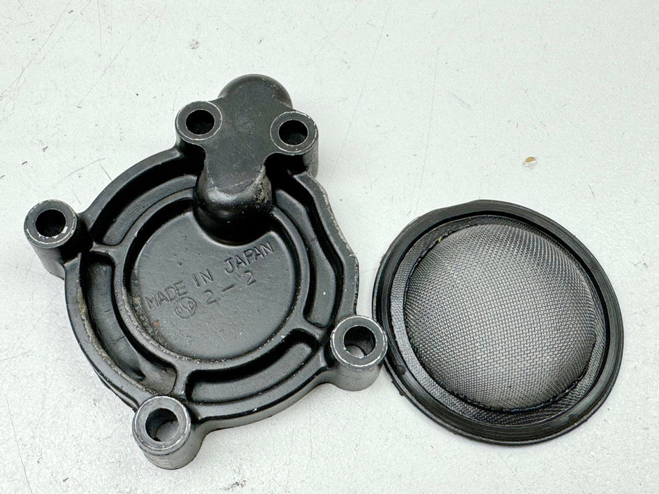 KAWASAKI EL 250 B Eliminator Motordeckel Ölsieb Filter Cover Abdeckung (Motor)