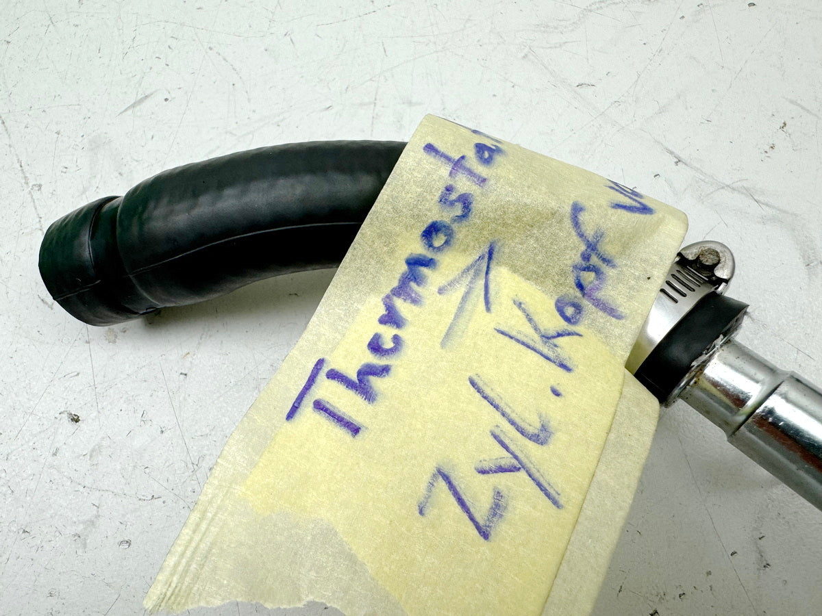 HONDA NTV 650 RC33 REVERE Kühlerschlauch Rohr Thermostat zum Zylinderkopf Motor