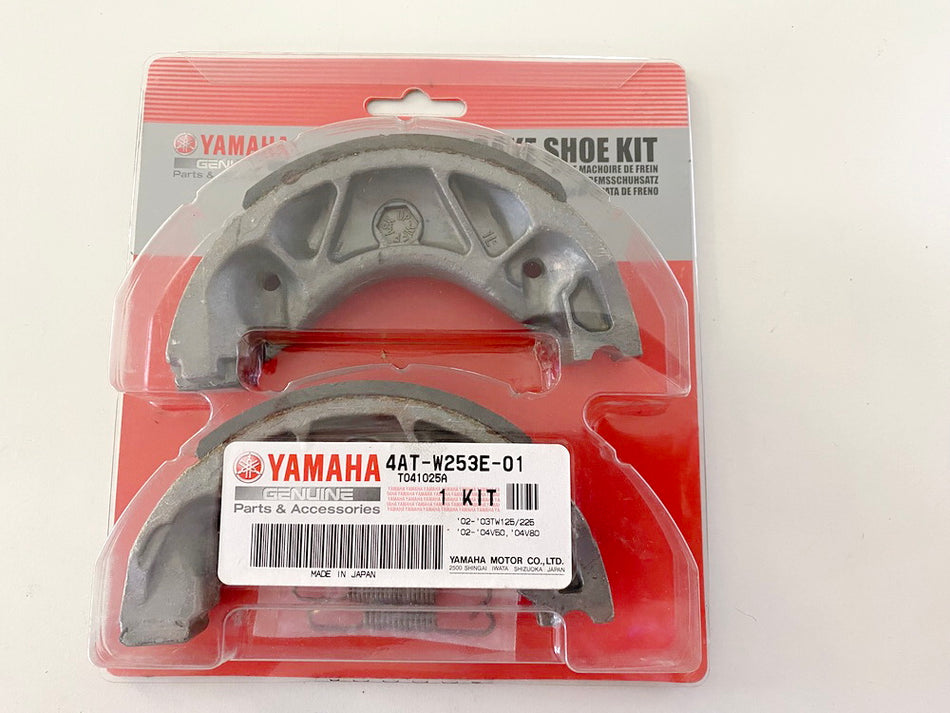 Yamaha Bremsbacken Satz Bremsbeläge hinten original 4AT-W253E-01 TW NEU
