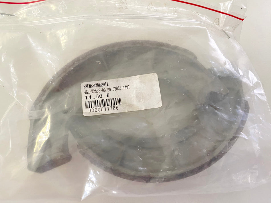 Yamaha Brake Shoe Set Brake Pads Rear original 4GR-W253E-00-00 - NEW