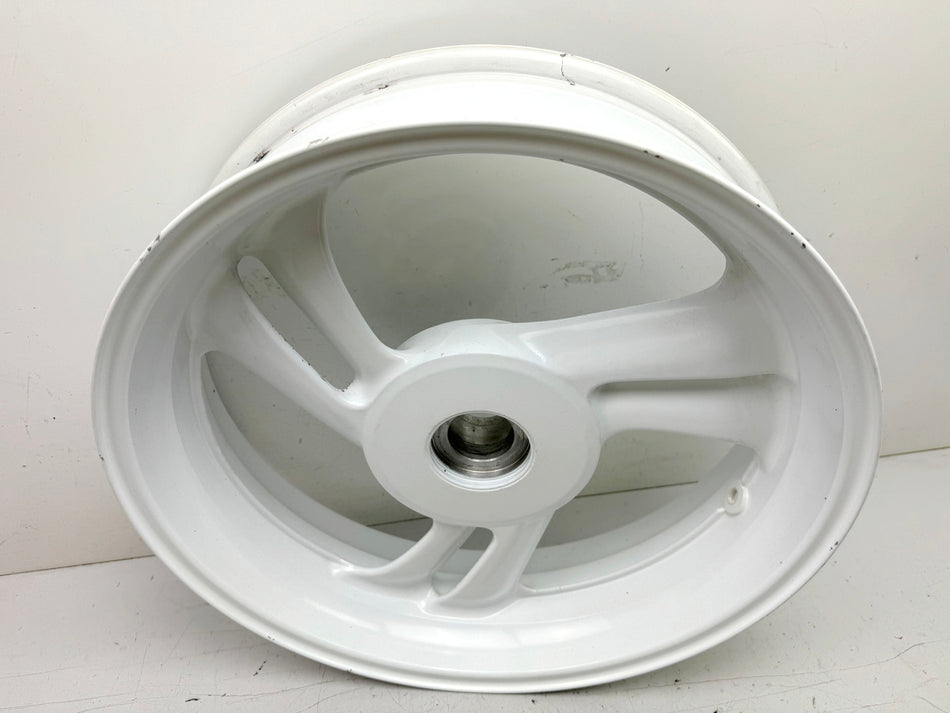 HONDA NTV 650 RC33 REVERE Felge hinten Hinterrad Wheel unfallfrei J 17x4.50 weiß