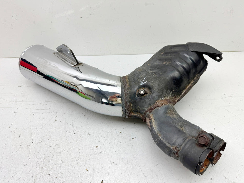 HONDA NTV 650 RC33 REVERE Escape Silenciador Colector SANKEI