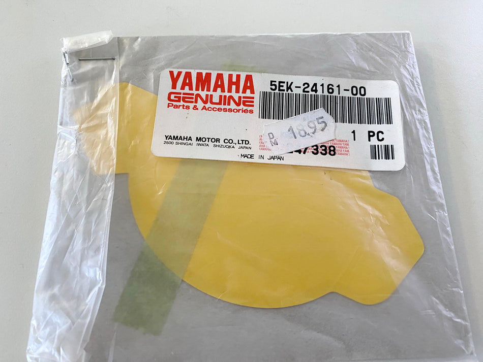 YAMAHA Adhesivo Emblema Depósito original 5EK-24161-00 TW125 - NUEVO