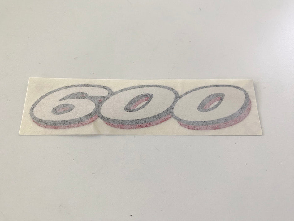 Emblema adhesivo original YAMAHA 5CH-F1781-10 para TT600R - NUEVO