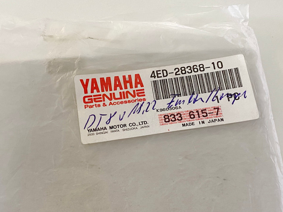 YAMAHA Pegatina emblema original 4ED-28368-10 para DT80 - NUEVO