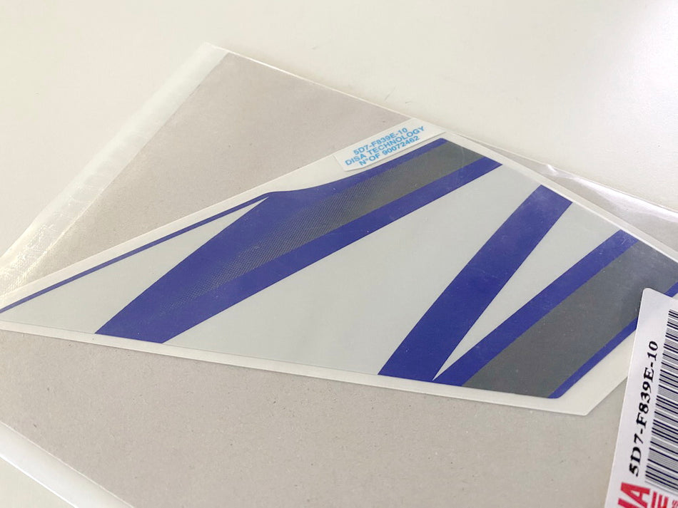 YAMAHA Sticker Emblem Graphic 8 original 5D7-F839E-10 for YZF-R125 - NEW
