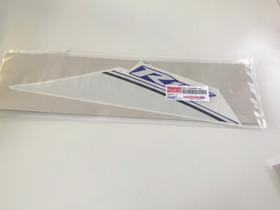 YAMAHA Aufkleber Emblem Graphic 12 original 5D7-F832K-00 für YZF-R125 - NEU