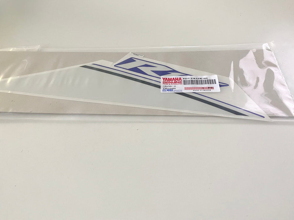 YAMAHA Aufkleber Emblem Graphic 12 original 5D7-F832K-00 für YZF-R125 - NEU