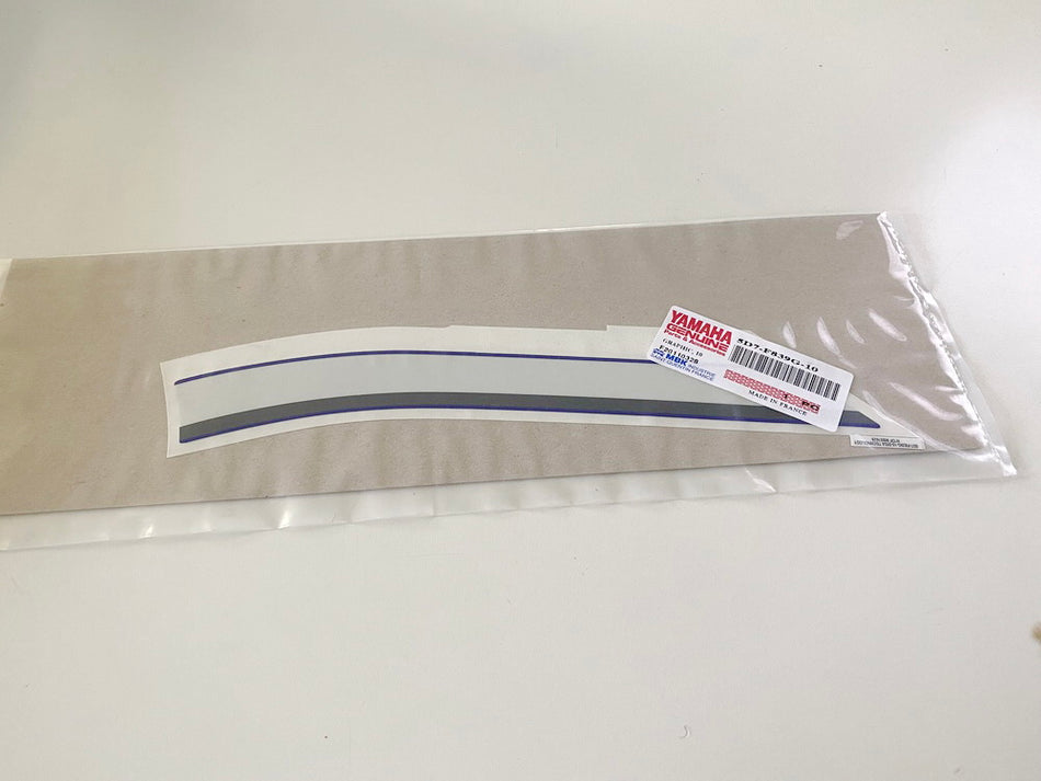 YAMAHA Pegatina Refrigeración 1 Emblema original 5D7-F839G-10 para YZF-R125 - NUEVO
