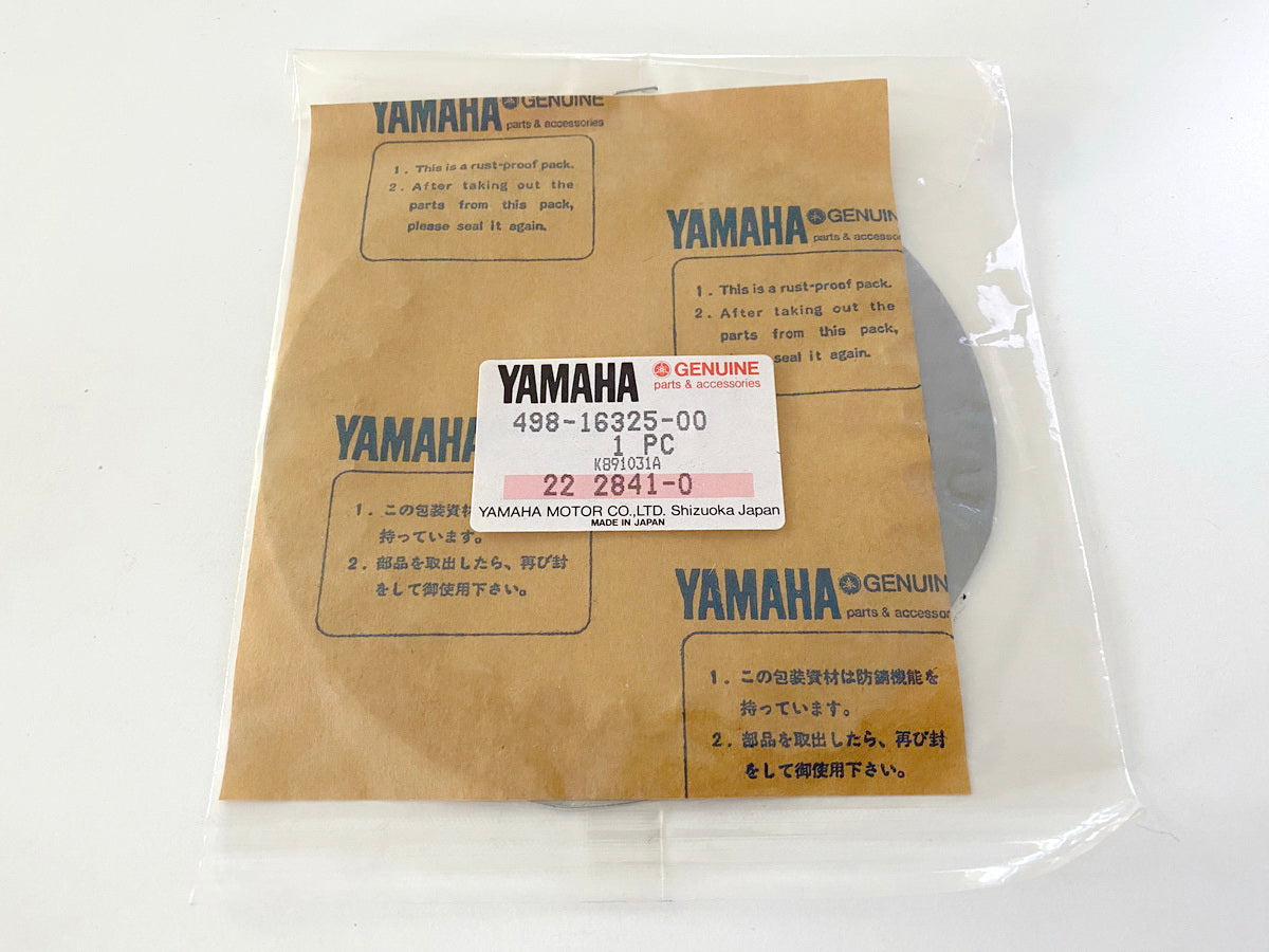 YAMAHA Steel Clutch Plate Metal Plate original 498-16325-00 Banshee YFZ NEW