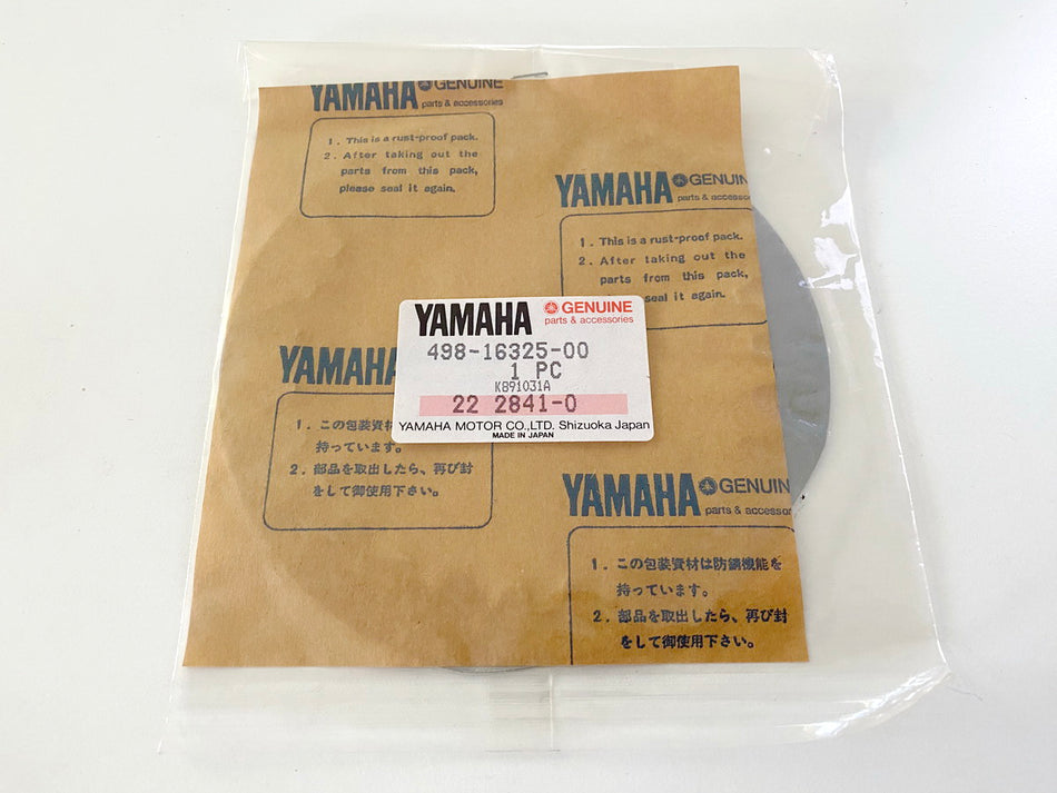 YAMAHA Steel Clutch Plate Metal Plate original 498-16325-00 Banshee YFZ NEW