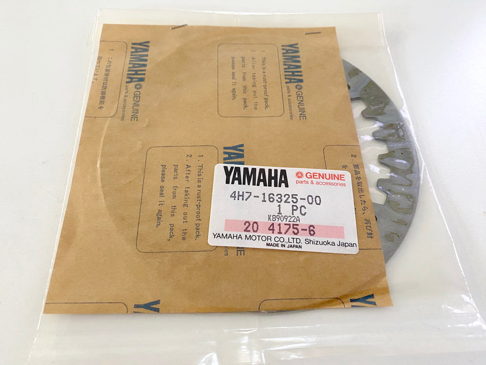 YAMAHA Steel Clutch Disc Metal Disc original 4H7-16325-00 XT YZ XJ NEW
