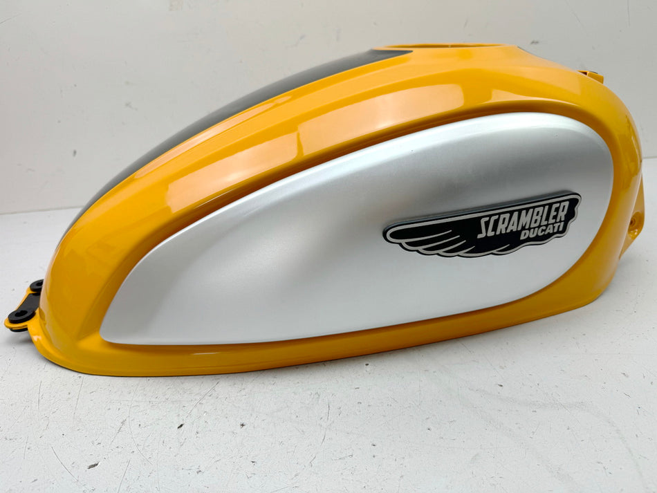 DUCATI Scrambler 800 Classic K100 AA Tank Kraftstofftank Benzintank gelb