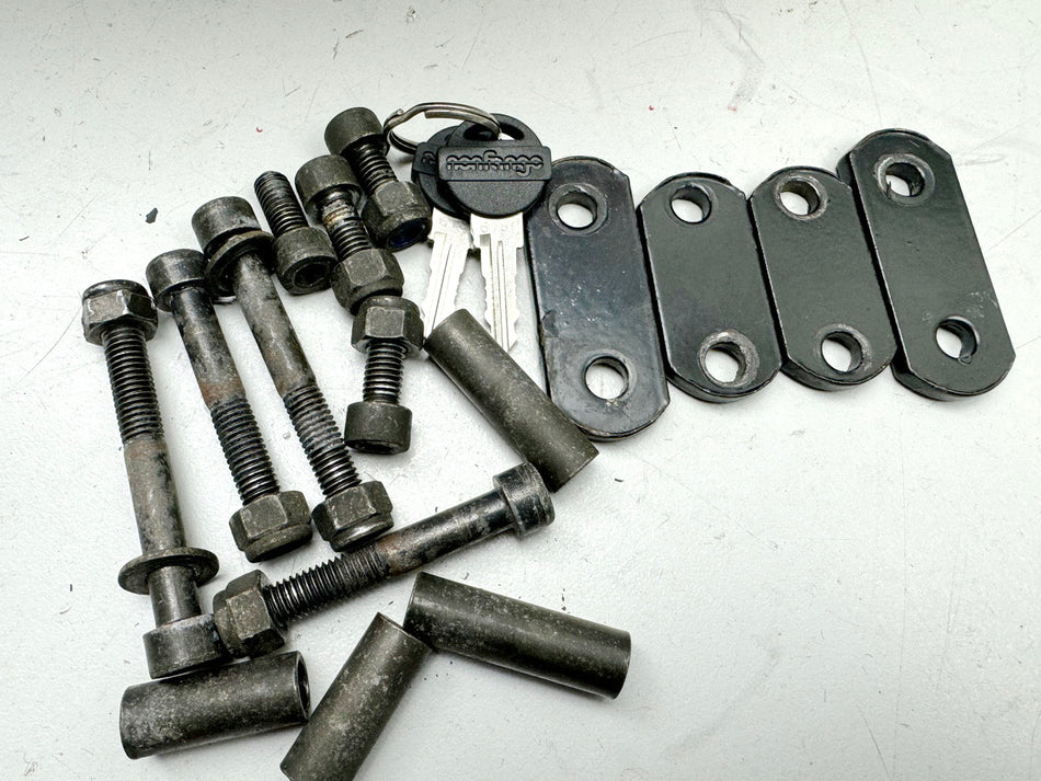 HONDA NTV 650 RC33 REVERE Nonfango 852 Topcase Halterung Gepäckbrücke Koffer