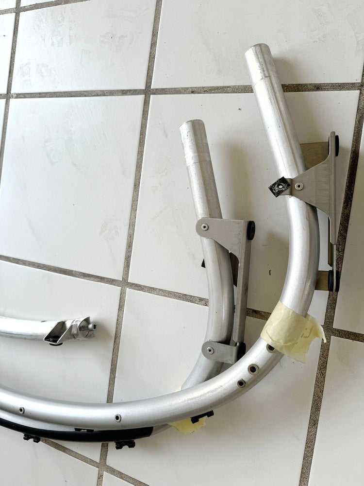 BMW C1 125 200 ABS, barras antivuelco, techo, tubo izquierdo derecho para bastidor, subchasis