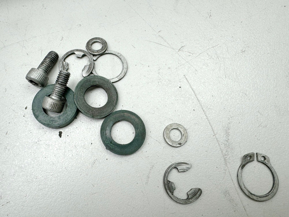 BMW C1 125 200 ABS, mecánica de rótula, palancas de mano para caballete central, cables de tracción