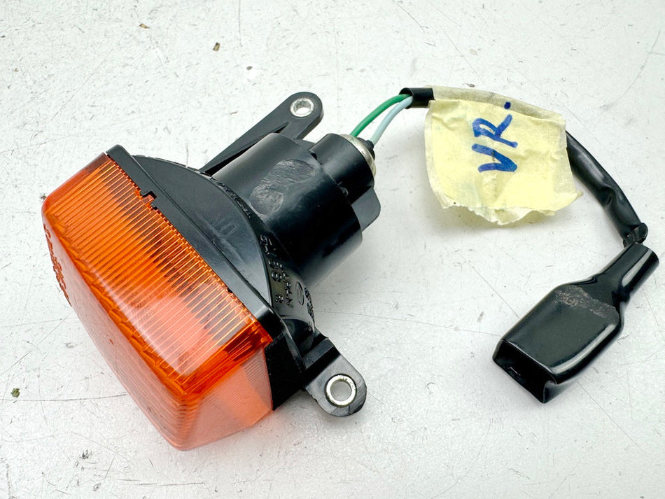 HONDA NX 650 RD08 DOMINATOR intermitente delantero derecho original cristal del intermitente base