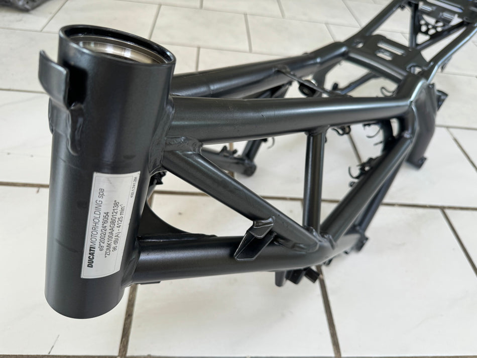 DUCATI Scrambler 800 Classic K100 Rahmen & Brief unfallfrei Vermessungsprotokoll