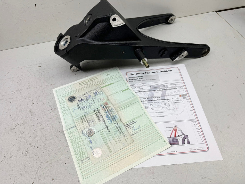BMW R 1150 RT R22 Rahmen & Brief Rahmenkopf Dokumente Vermessungsprotokoll