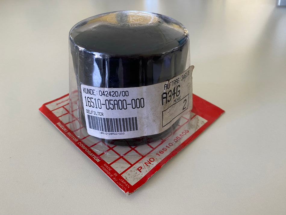 Suzuki Filtro de aceite 16510-05A00-000 Filtro de aceite Suzuki - GSXR VS - NUEVO