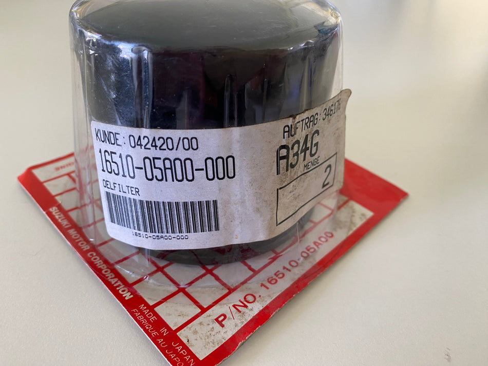 Suzuki Filtro de aceite 16510-05A00-000 Filtro de aceite Suzuki - GSXR VS - NUEVO