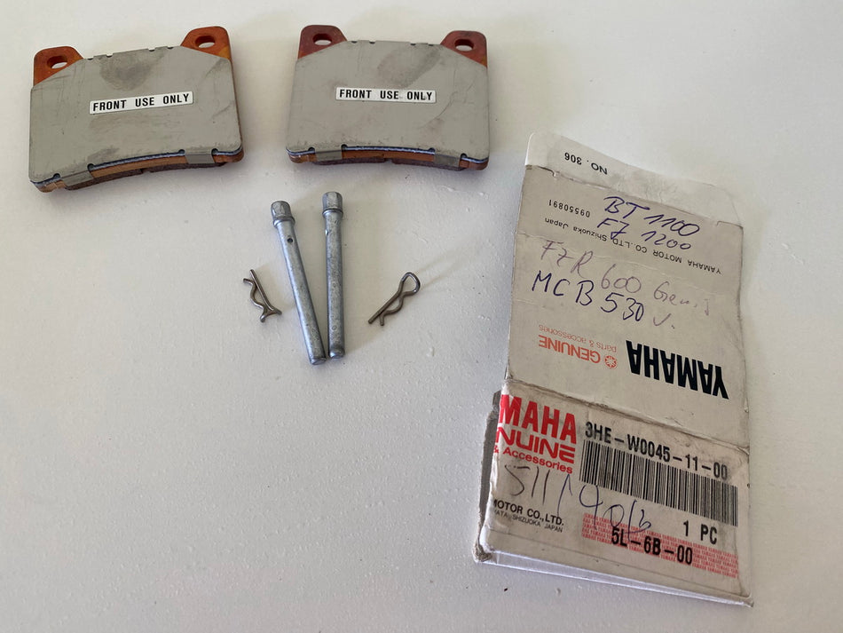 Yamaha Bremsbeläge Bremsklötze vorn original 3HE-W0045-11-00 - NEU