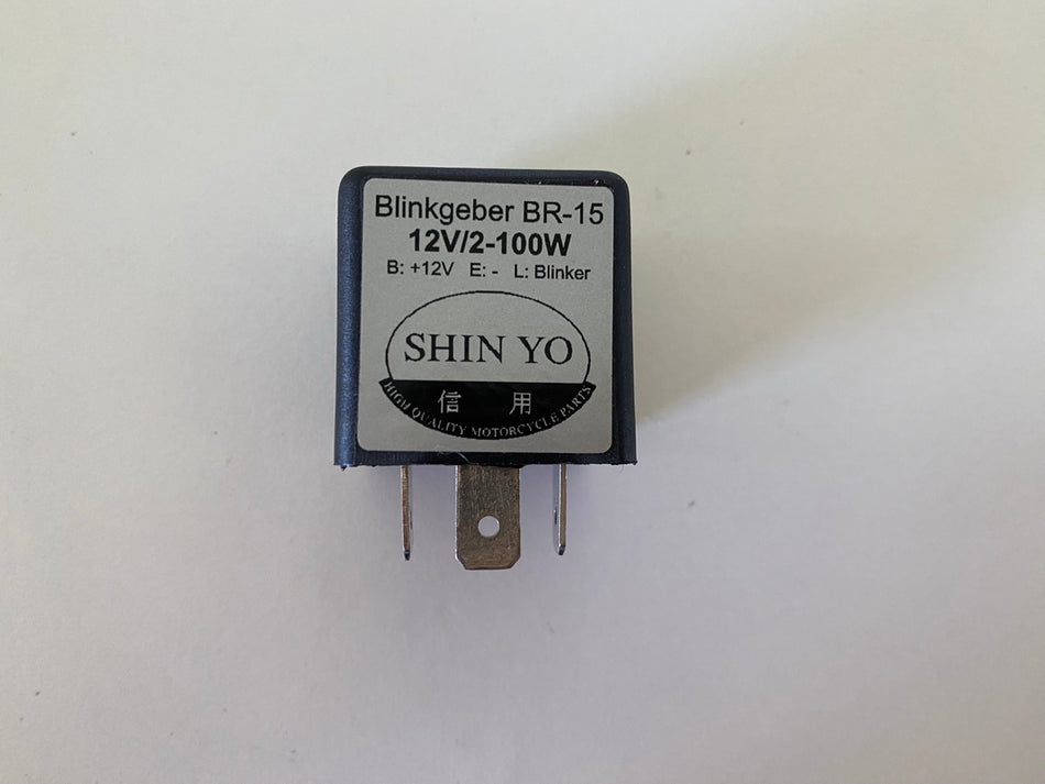 Intermitente Relé intermitente Shin Yo 208-020 12V/2-100W para Yamaha YZF-R 125 - NUEVO