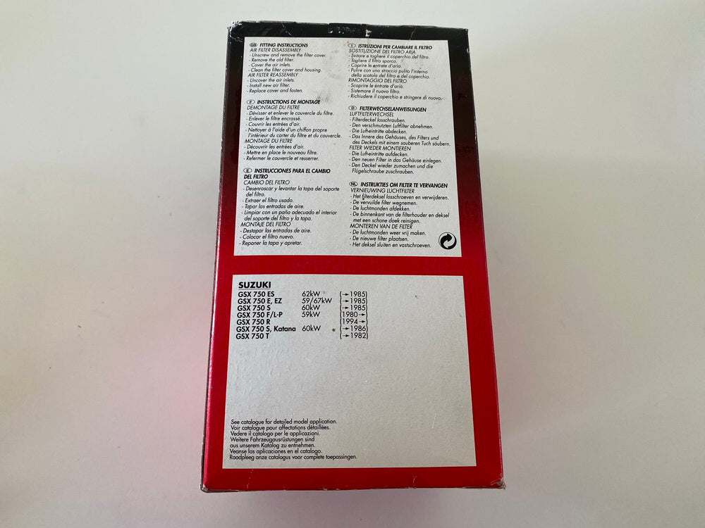 Champion Luftfilter V307 Air Cleaner für Suzuki GSX 750 - NEU