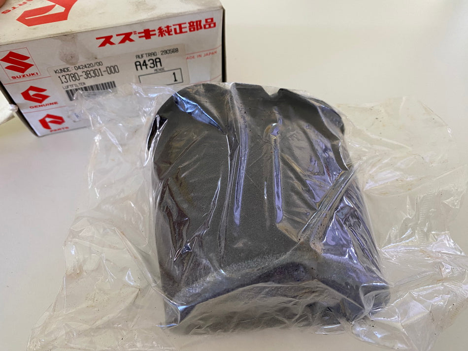 Suzuki Filtro de aire 13780-38301-000 Limpiador de aire original GN GS - NUEVO