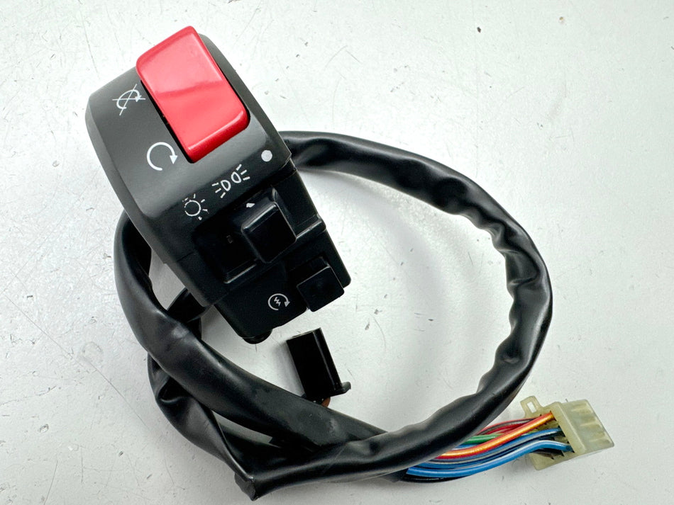 YAMAHA XJ 600S RJ01 DIVERSION Interruptor de manillar derecho Interruptor de parada de emergencia Interruptor de encendido/apagado