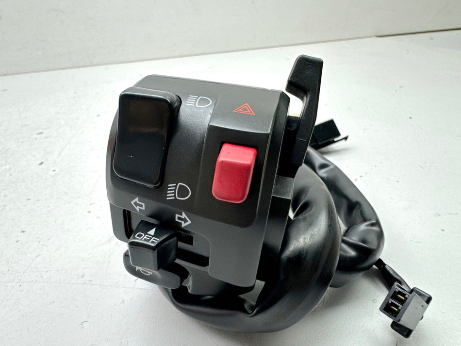 YAMAHA XJ 600S RJ01 DIVERSION Conmutador de manillar izquierdo Interruptor de luz Palanca de estrangulador
