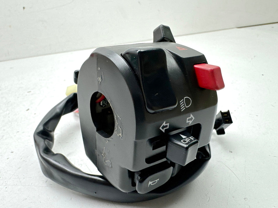 YAMAHA XJ 600S RJ01 DIVERSION Conmutador de manillar izquierdo Interruptor de luz Palanca de estrangulador