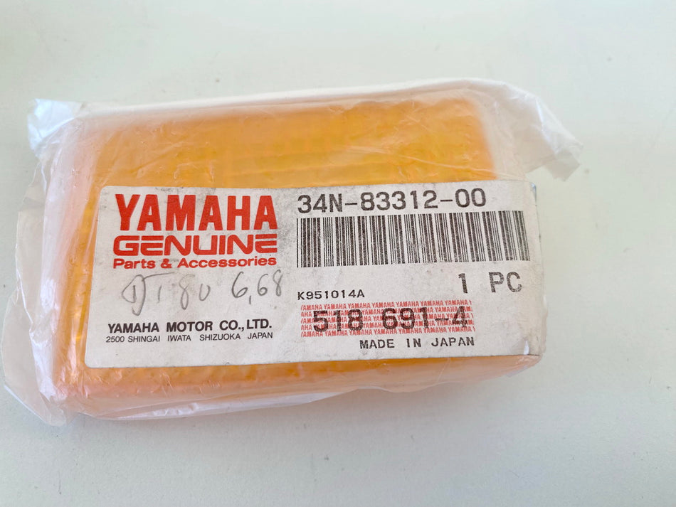 YAMAHA CW50R DT80LC DT50M FS1 original Blinkerglas Schutzglas Blinker - NEU