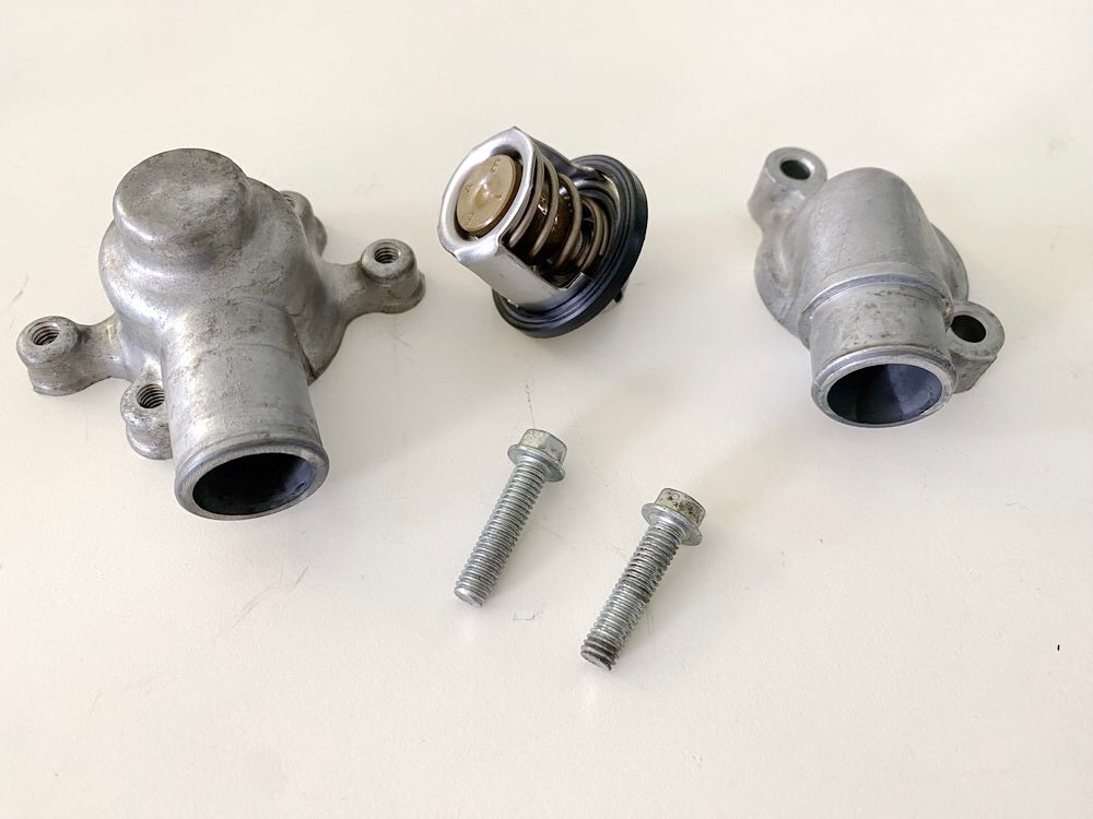 Kawasaki EL 252 EL 250B Eliminator Termostato Carcasa del termostato (para motor)
