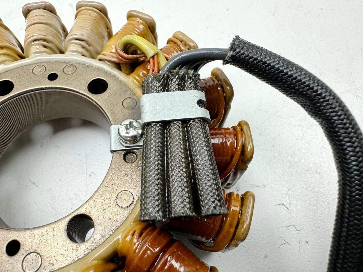 TRIUMPH SPEED TRIPLE 1050 R ABS NN01 Alternator Stator orig. Alternator Generator
