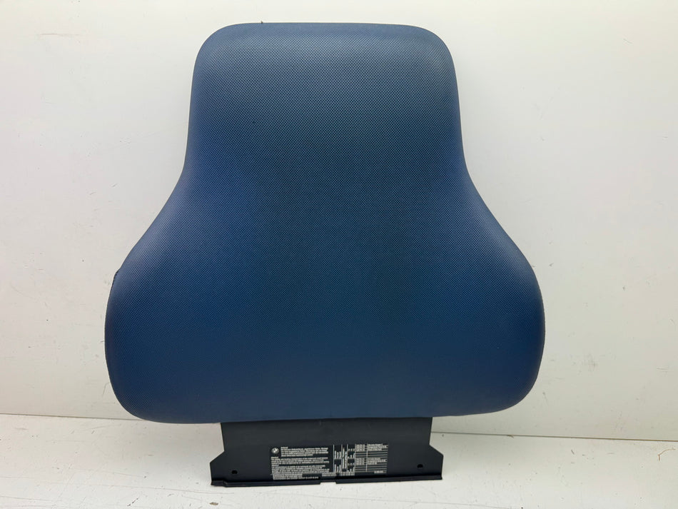 BMW C1 125 200 ABS Respaldo de cuero azul para asiento