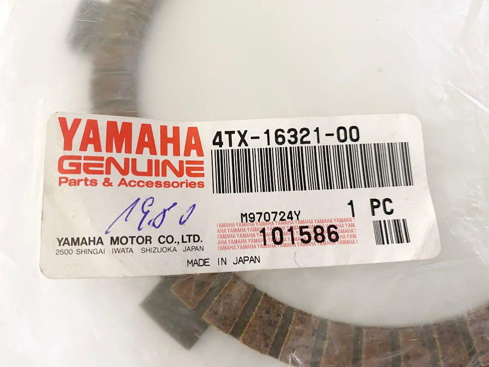 YAMAHA FZR750 TDM850 TDM900 Original Friction Plate Clutch Disc NEW