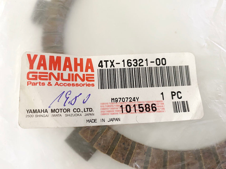 YAMAHA FZR750 TDM850 TDM900 original Reibscheibe Kupplung Kupplungslamelle NEU