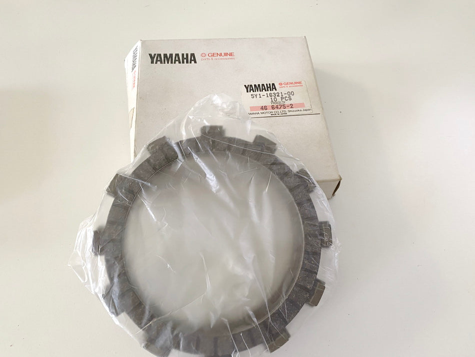 YAMAHA SR TT XT YFM original Reibscheibe Kupplung Kupplungslamelle 10 Stück NEU
