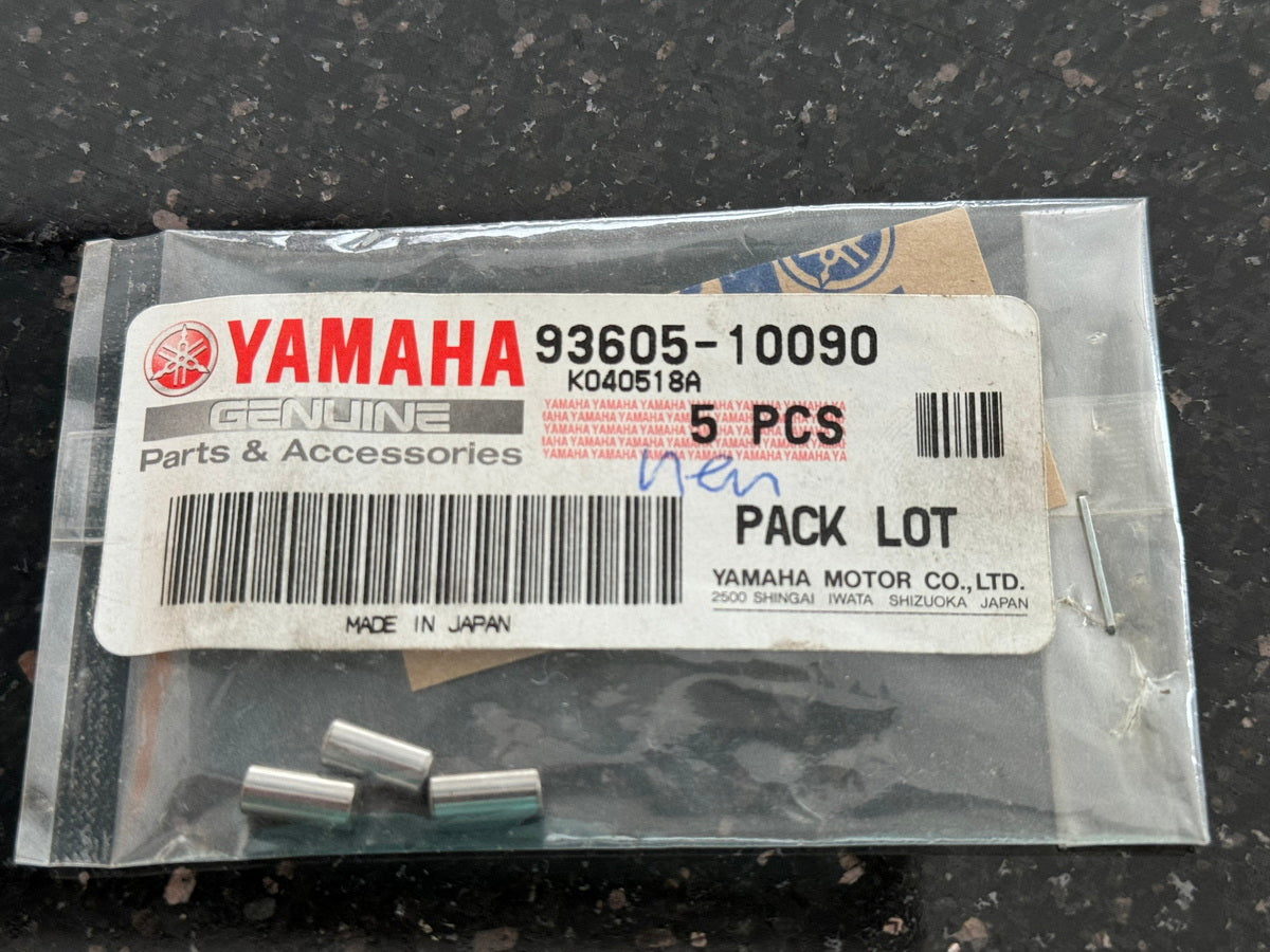 YAMAHA MT SR TT XV XT YFM Original Dowel Pin Crankshaft Pin 3 pcs - NEW