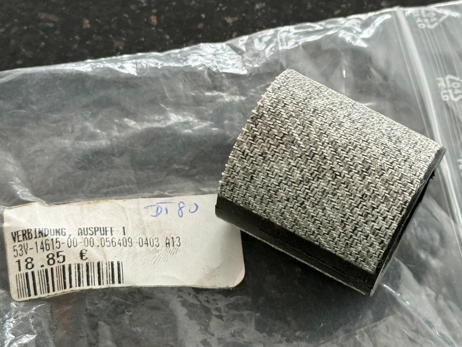 YAMAHA DT80 original Verbindung Auspuff 1 Dichtung 53V-14615-00 - NEU