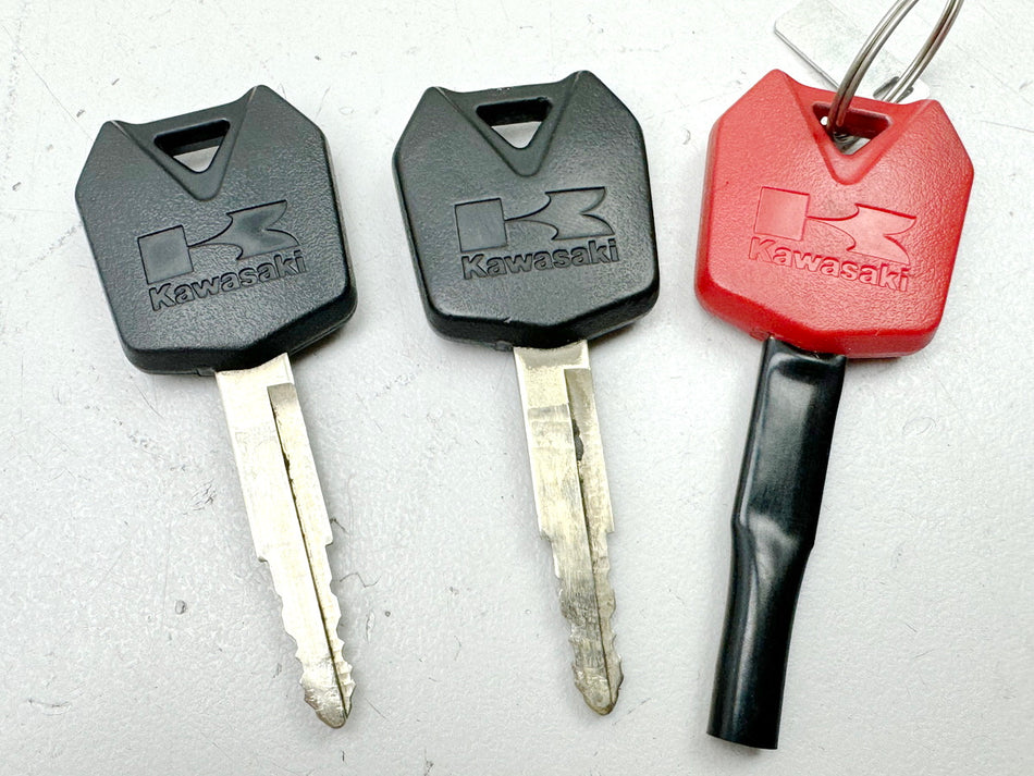 KAWASAKI ZX-10R ZXT00D Schloßsatz Zündschloß & CDI Steuerteil 3 Schlüssel 06-07