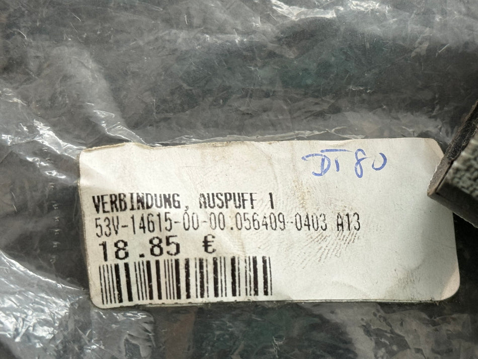 YAMAHA DT80 original Verbindung Auspuff 1 Dichtung 53V-14615-00 - NEU