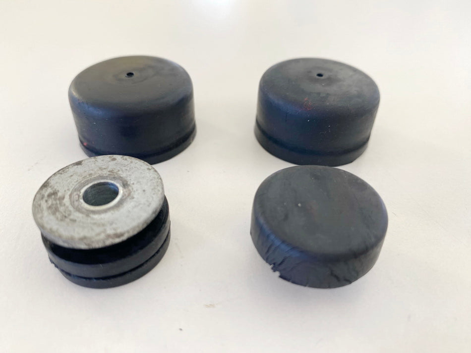 KAWASAKI EN 500 EN 500 A Tank Rubber Mount Dampers Support