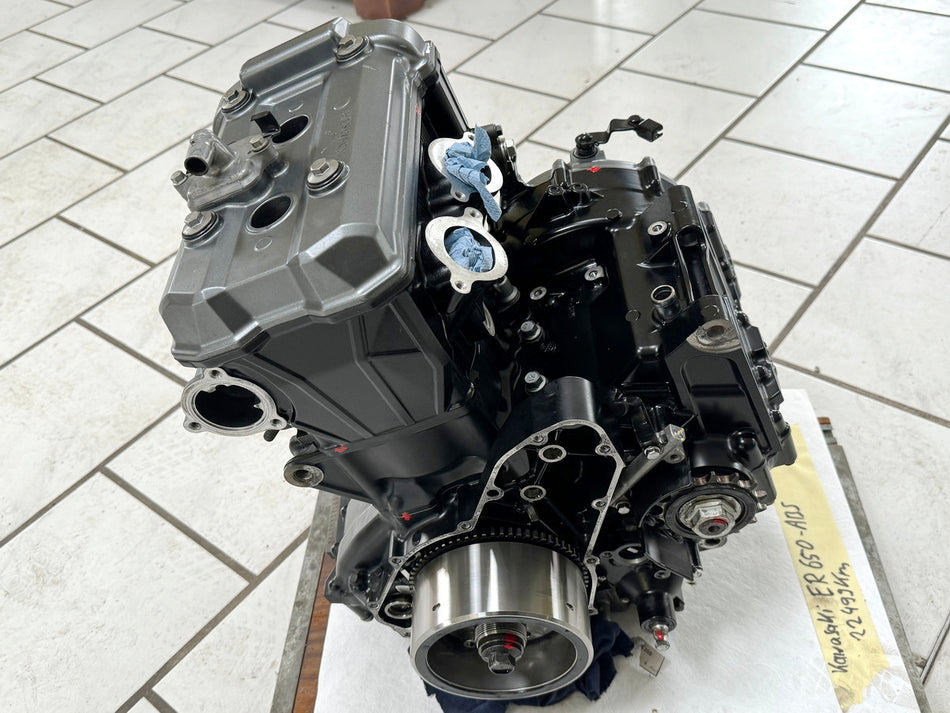 KAWASAKI Z 650 ER650HA2 Motor Motor Cigüeñal Cilindro Caja de cambios 22499 km