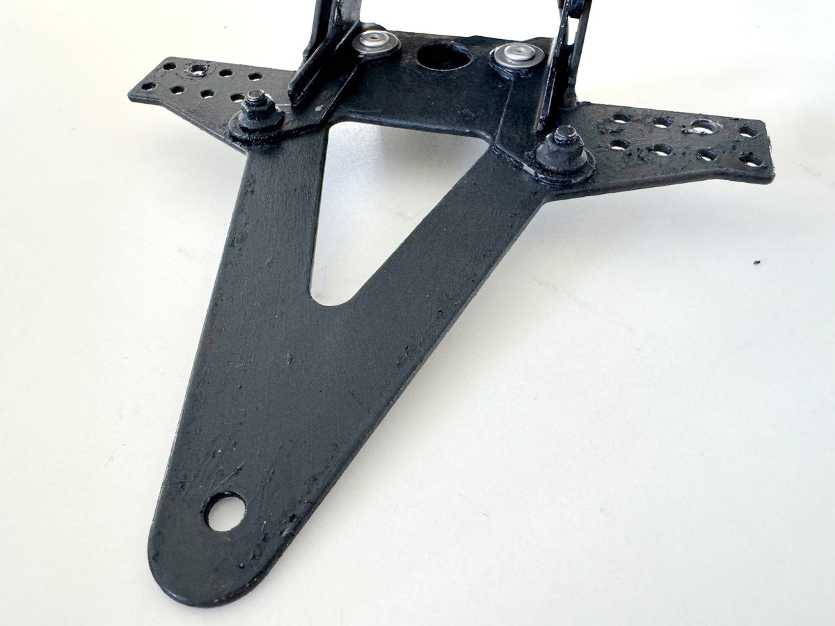 KAWASAKI ZX-10R ZXT00D Kennzeichenhalter Metall Träger Nummernschild 06-07