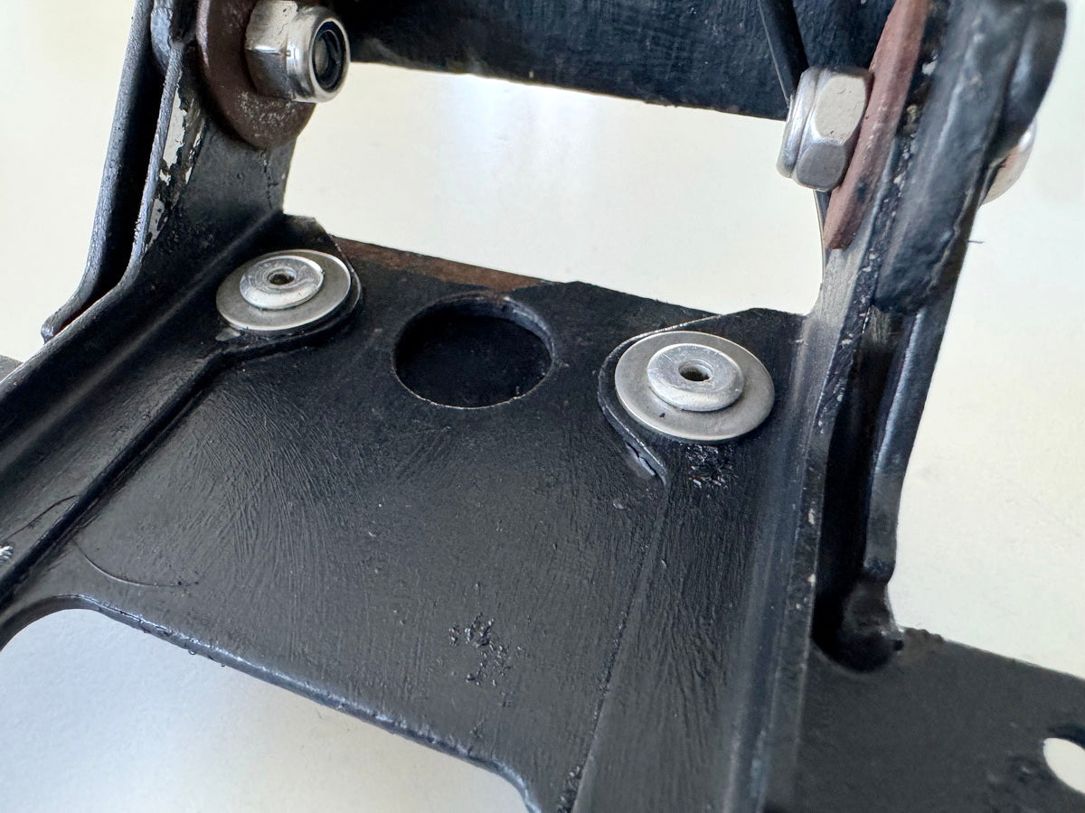 KAWASAKI ZX-10R ZXT00D Kennzeichenhalter Metall Träger Nummernschild 06-07