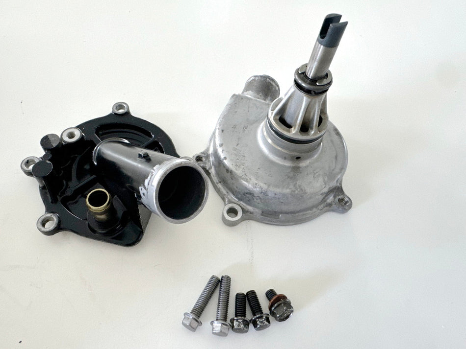 KAWASAKI ZX-10R ZXT00D Tapa de bomba de agua y cubierta de motor para motor 06-07